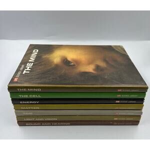 Vintage Life Science Library Hardcover Book 7 Mind Cell Energy Matter Time